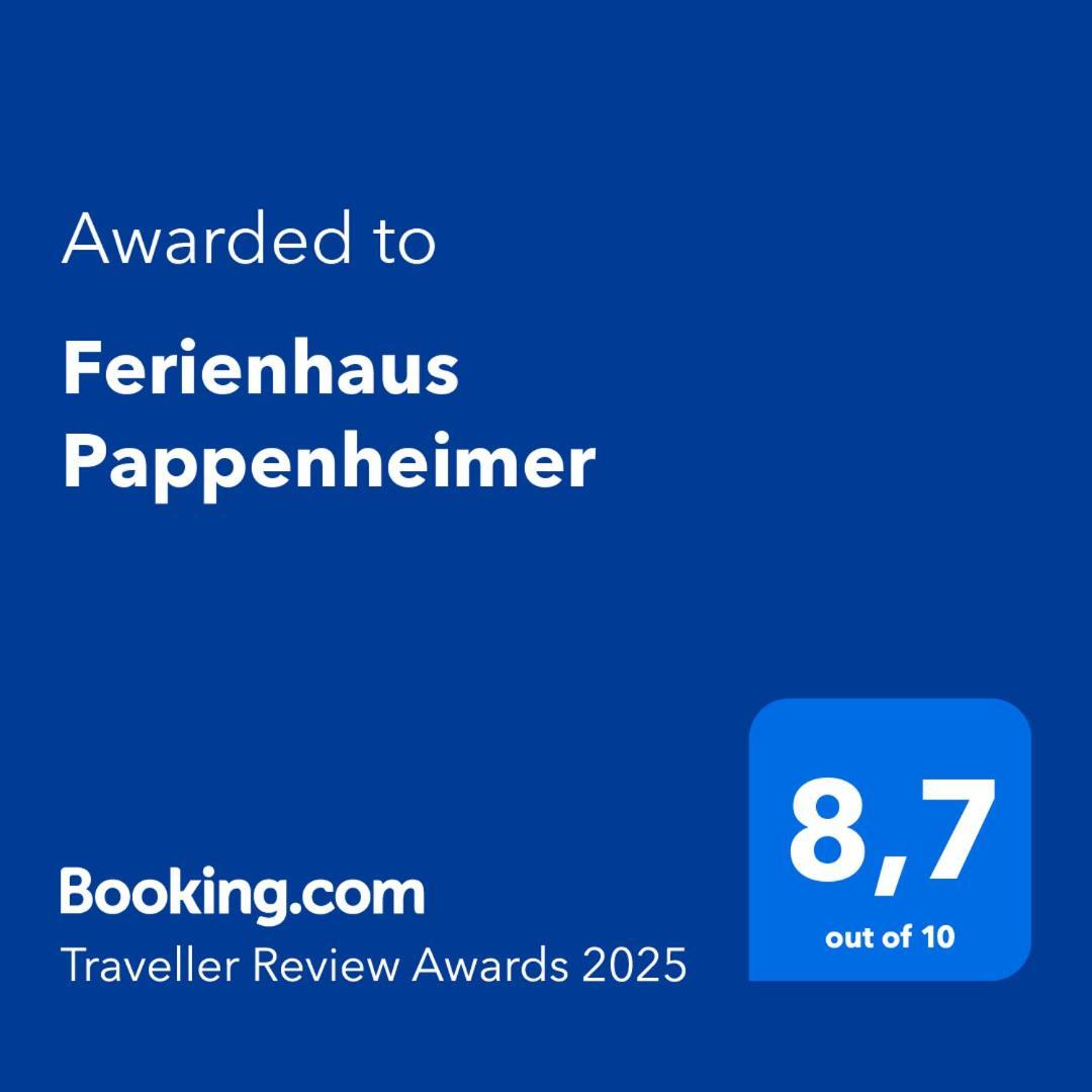 Ferienhaus Pappenheimer Regen Bagian luar foto